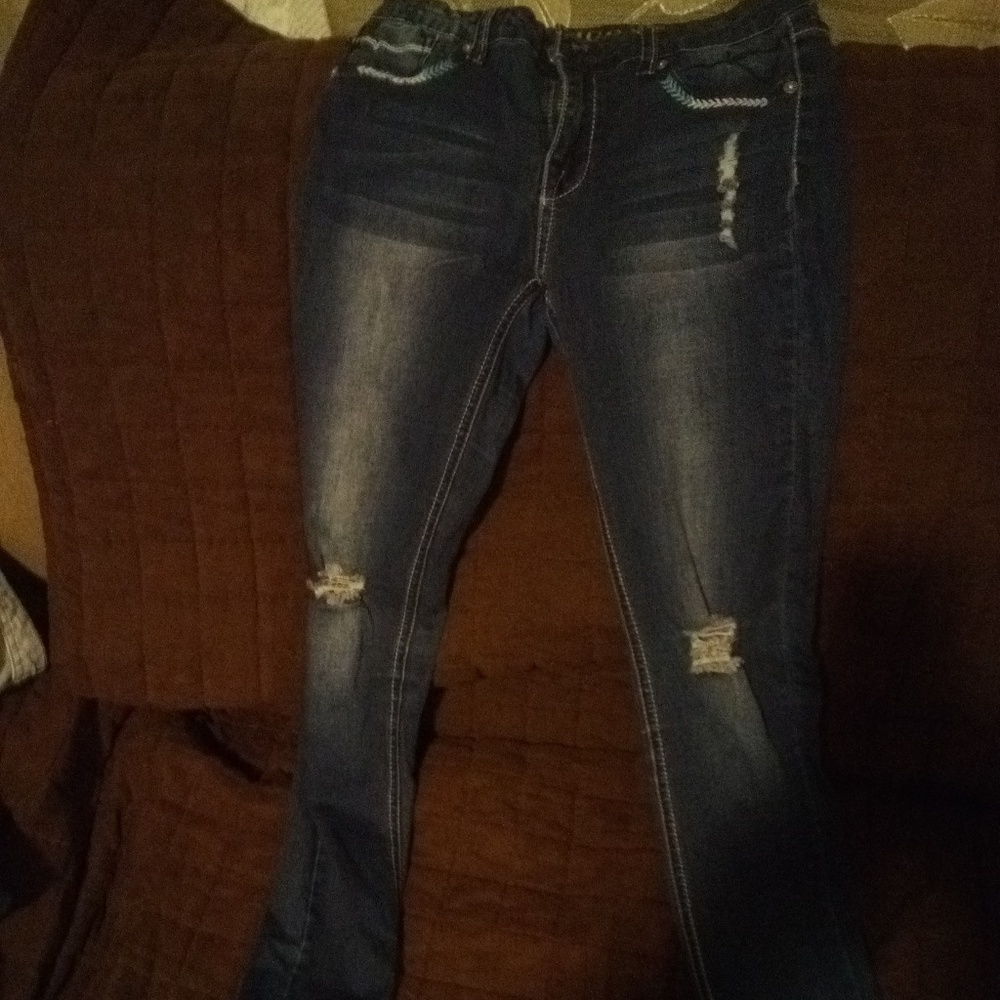 Girls skinny jeans
